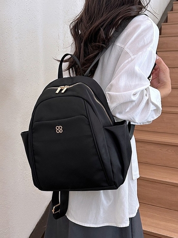 Unisex ruksak od najlona sa zatvaračem, vodootporan, džep za telefon