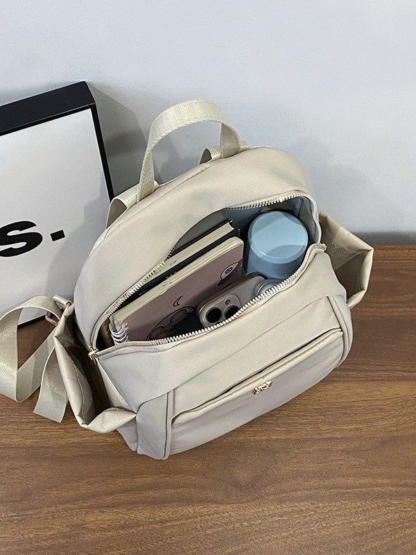 Unisex ruksak od najlona sa zatvaračem, vodootporan, džep za telefon