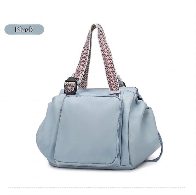 Бебешка пътна раница – нейлон външен материал, подплата полиестер, цип за затваряне, 3D дизайн, намаляване на тежестта