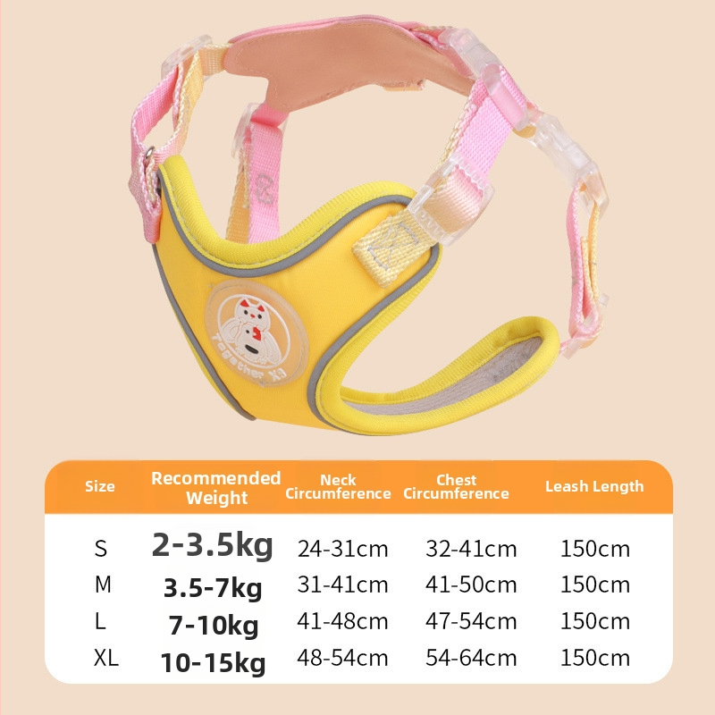 Lesă universală anti-evadare pentru pisici și câini, poliester, brand Meow and, origine Zhejiang, categorie: curea de tracțiune