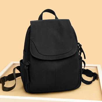 Раница със стил минималистичен лукс от Oxford плат, цип, подплата полиестер — марка Suddenly Beautiful