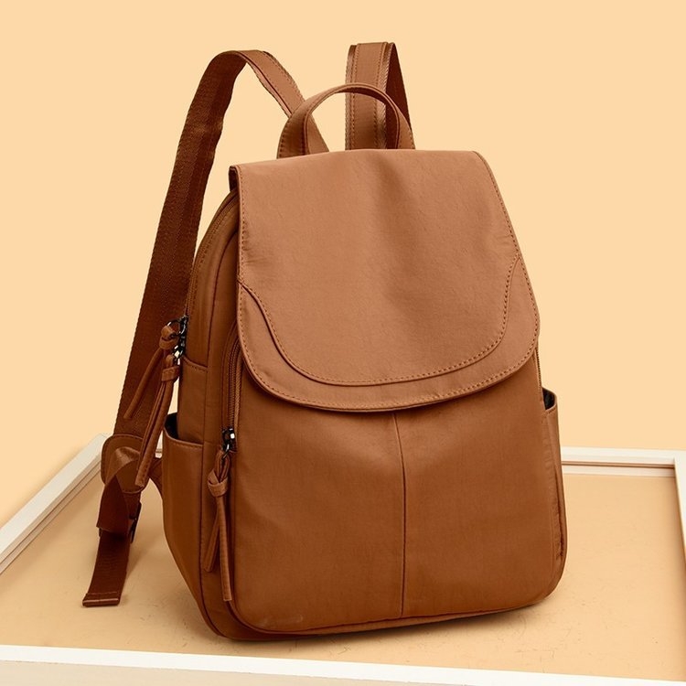 Раница със стил минималистичен лукс от Oxford плат, цип, подплата полиестер — марка Suddenly Beautiful