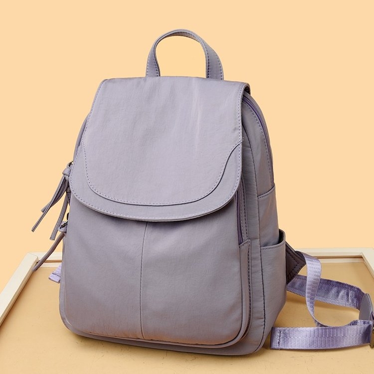 Раница със стил минималистичен лукс от Oxford плат, цип, подплата полиестер — марка Suddenly Beautiful