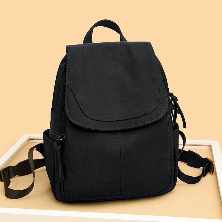 Раница със стил минималистичен лукс от Oxford плат, цип, подплата полиестер — марка Suddenly Beautiful