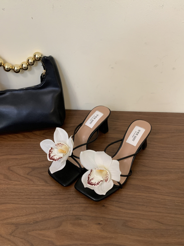 Rimske sandale Clip-Toe, s jednim remenom PU gornja, gradski stil, ljeto 2025, šifra Law ly b26-1