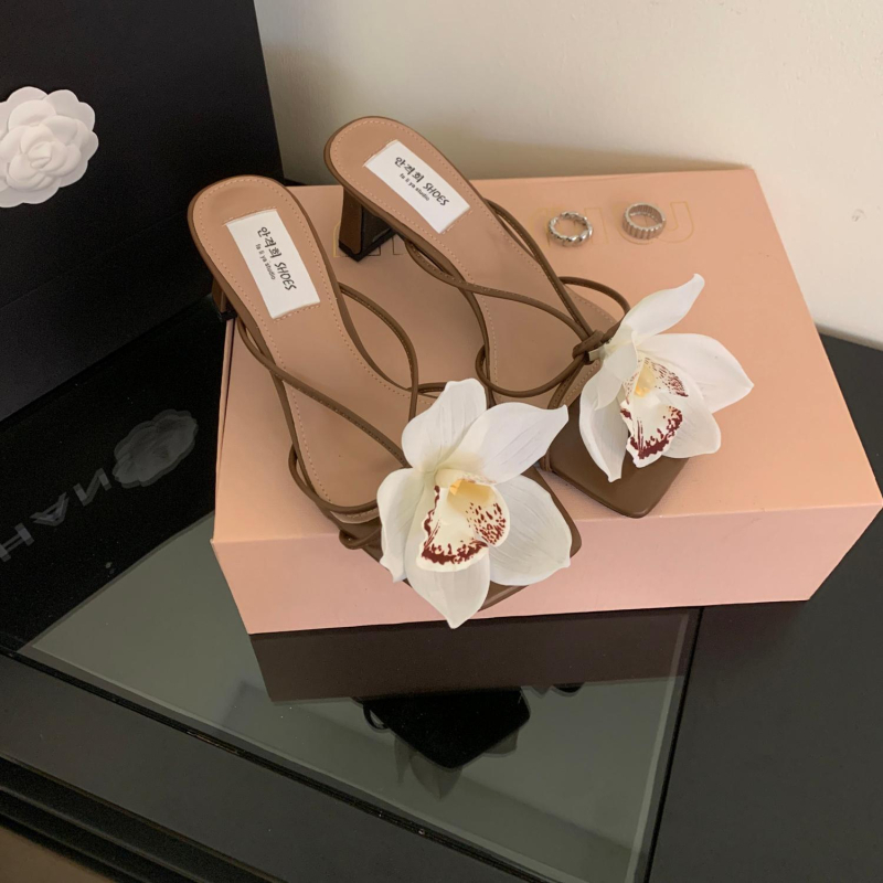 Rimske sandale Clip-Toe, s jednim remenom PU gornja, gradski stil, ljeto 2025, šifra Law ly b26-1