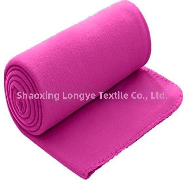 Διπλής όψεως φλις κουβέρτα από πολυεστέρα για εξωτερική χρήση και γραφείο, μονόχρωμη, για όλες τις εποχές