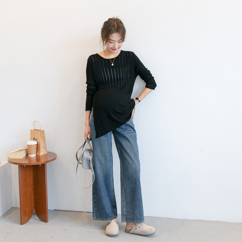 Hlače za trudnice, opušteni kroj; materijal Spandex; glavna tkanina Spandex; sadržaj 30–50%; sezona jesen 2023