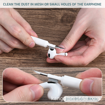 Bluetooth headset tisztító toll — univerzális tisztító ecset számítógépekhez, telefonokhoz, notebookokhoz és digitális kamerákhoz; anyag ABS; modell Bluetooth headset cleaning pen; Funkció: tisztítás