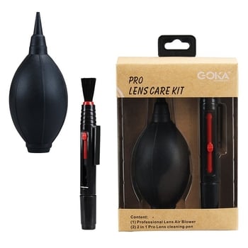 Prilagođeni set za čišćenje digitalne kamere – GK-C05, Lens Pen, snažan puhač zraka, aktivni ugljik
