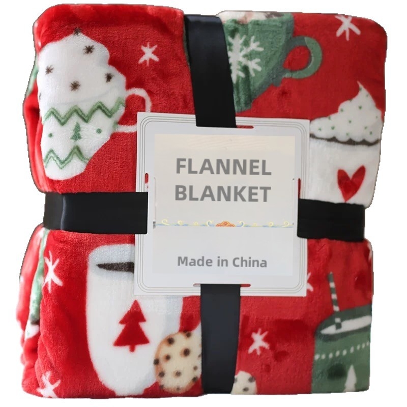 Κουβέρτα από πολυεστέρα κοραλλ φλίς, 230 g, άνοιξη και φθινόπωρο, μοντέρνο μινιμαλιστικό στυλ