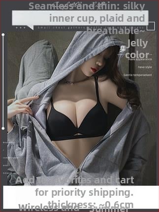 Cartoon Σετ γυναικείου εσωρούχου χωρίς ραφές — βασικό ύφασμα νάιλον με επένδυση από σπάντεξ; λεπτές διαμορφωμένες cups; σταθερά διπλά λουριά ώμου; διπλοί αγκράφες στην πλάτη; αναπνέει, push-up, anti-sag