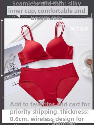 Cartoon Σετ γυναικείου εσωρούχου χωρίς ραφές — βασικό ύφασμα νάιλον με επένδυση από σπάντεξ; λεπτές διαμορφωμένες cups; σταθερά διπλά λουριά ώμου; διπλοί αγκράφες στην πλάτη; αναπνέει, push-up, anti-sag