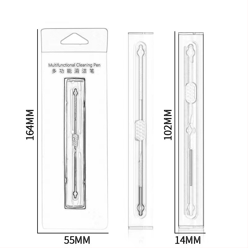 Čistiaca ceruzka na slúchadlá - univerzálne čistiace zariadenie, plastové telo, uvedené v roku 2024