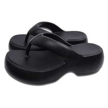 Ženske flip-flop sandale s debelim potplatom za ljeto, EVA gornji dio; EVA unutarnji dio; EVA potplata; oblik prsta: Herringbone
