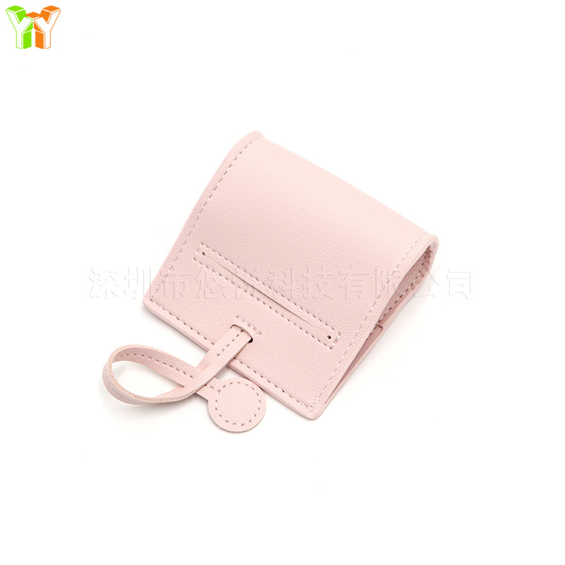 Pungă din piele pentru fecale de câine, stil Rolled, grosime îngroșată