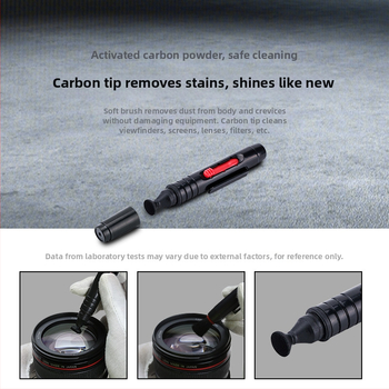 Canon, Nikon és Sony DSLR-hez készült fényképezőgép-tisztító készlet levegőfúvóval, lencsetisztító kendővel és lencse tollal