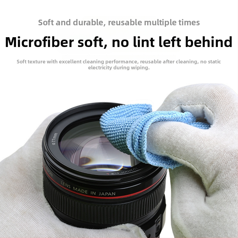 Canon, Nikon és Sony DSLR-hez készült fényképezőgép-tisztító készlet levegőfúvóval, lencsetisztító kendővel és lencse tollal