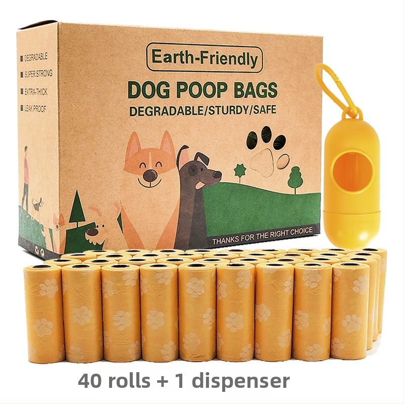 Pungi pentru fecale de câine, HDPE, deschidere plată, grosime regulată, Grid