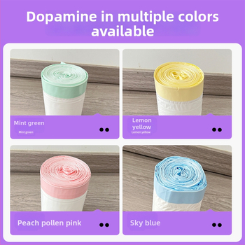 Sac pentru nisip de pisică HDPE gros, tip rolă, de unică folosință, pentru tavă de pisică inteligentă (MMD-01)