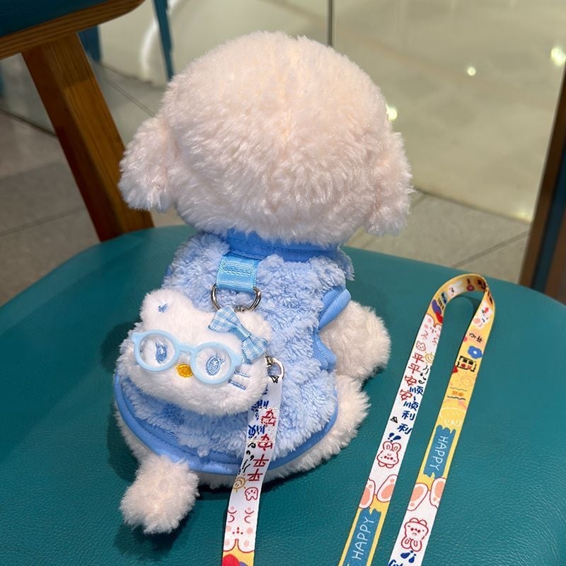 Пижами за домашни любимци - подплата от Coral fleece, INS стил, за всички сезони