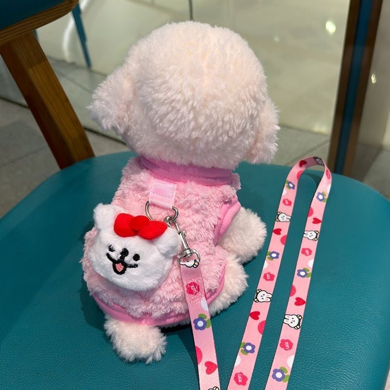 Пижами за домашни любимци - подплата от Coral fleece, INS стил, за всички сезони