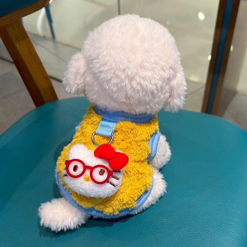 Пижами за домашни любимци - подплата от Coral fleece, INS стил, за всички сезони