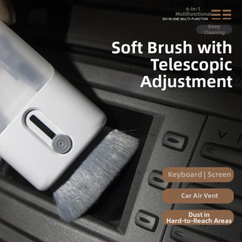 WG93 Tisztító készlet — Univerzális kompatibilitás, 6 az 1-ben tisztítás, Műanyag ház