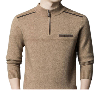 Vuneni pulover s krznom zeka 100%, dugi rukavi, debeli pleteni, kapuljača