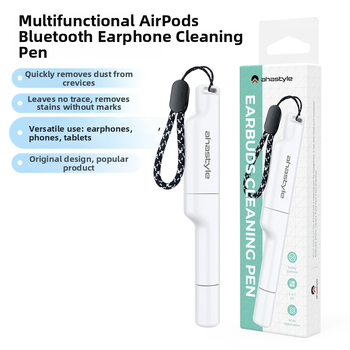 WG83 Tisztító toll AirPods, iPhone 15, billentyűzet és iPad – Univerzális, OEM feldolgozás, lézergravírozott logó, műanyag test, súly 18,5 g