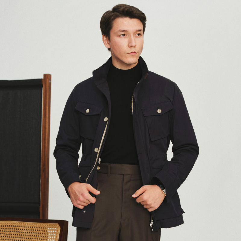 Ανδρικό πλεκτό πουλόβερ από 100% μαλλί, πλένεται στο πλυντήριο, παχύ για τον χειμώνα, στρογγυλό λαιμό, μακριά μανίκια