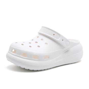 Unisex Bubble Hole sandale s debelim potplatom, EVA gornji dio i đon, Wrap-Toe, 5 cm peta, jednodijelno oblikovanje, protuklizno