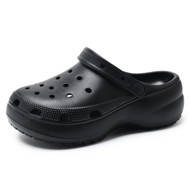 Unisex EVA papuče s 5 cm debelim potplatom za povećanje visine, prozračne, protuklizne, monolitno oblikovane