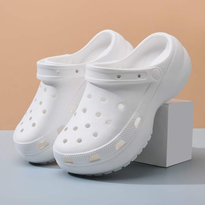 Unisex EVA papuče s 5 cm debelim potplatom za povećanje visine, prozračne, protuklizne, monolitno oblikovane