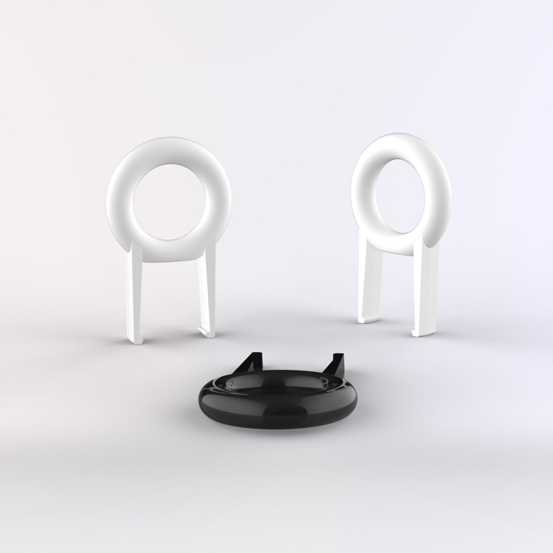 Ανορθωτής πλήκτρων για πληκτρολόγιο, διπλής όψης σχεδίαση με ατσάλινο σύρμα για αποσυναρμολόγηση, ABS υλικό, μάρκα Hundred base, μοντέλο Keycap puller