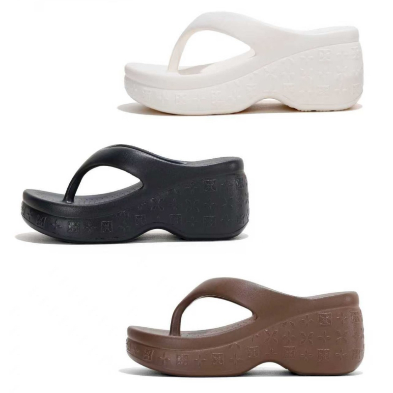EVA flip-flop sandale s klinom, povećanje visine, slip-on, protuklizne