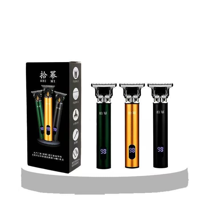 Κουρευτική μηχανή μαλλιών με brushless κινητήρα, λεπίδα από κράμα τιτανίου, αδιάβροχη, επαναφορτιζόμενη με ενσωματωμένη μπαταρία, διάρκεια μπαταρίας 3–6 ώρες