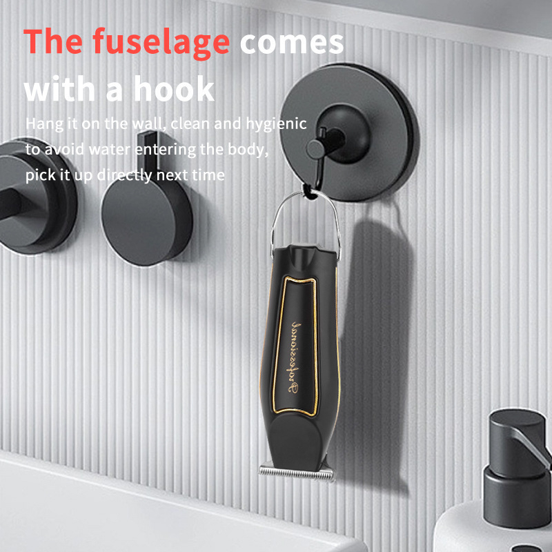 Машинка за подстригване за домашна употреба, подвижна и измиваема глава на ножа, четков мотор, ножове от неръждаема стомана, вградена батерия 300–500mAh, захранване: зареждане