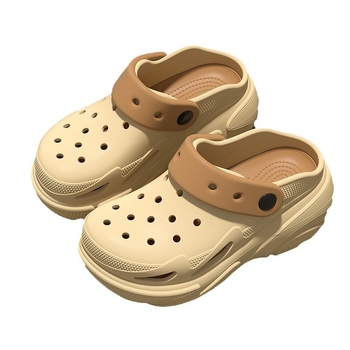 Ženske sandale Crocs stila s rupicama, ljeto, EVA đon 8 mm, debeli đon