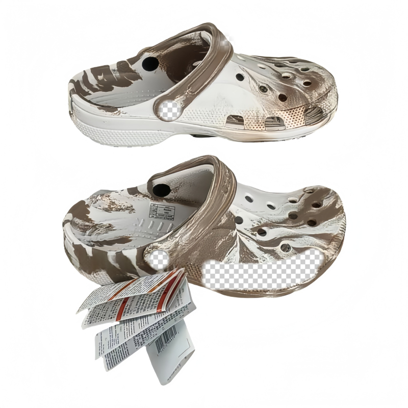 Novi trendovski unisex dišući dvobojni Crocs stil papuče za vanjsku upotrebu i plažu
