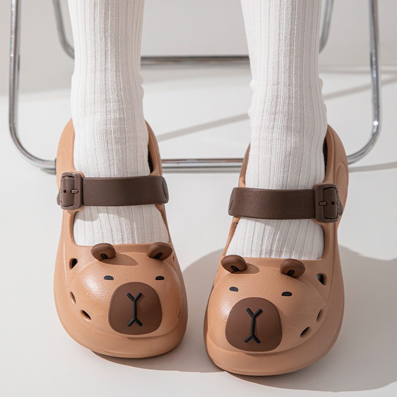 Crocs stil otvorene sandale za odrasle, unisex, EVA gornji dio i potplat, protuklizno, 4–5 cm debeli potplat