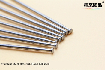 Predĺžená ušná lyžička z nehrdzavejúcej ocele s hubovou hlavou