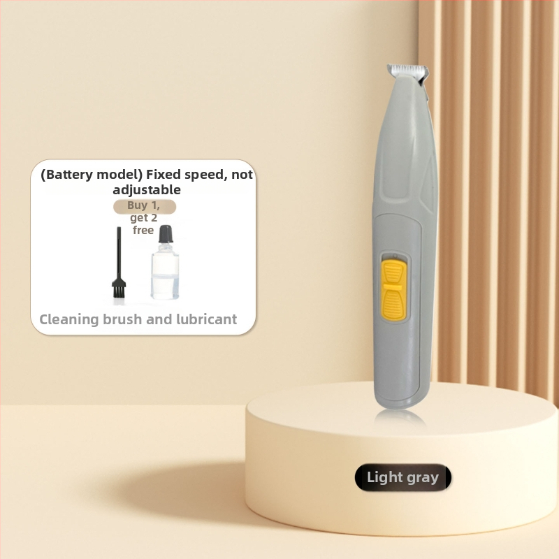 Tuns electric pentru animale de companie – pentru câini și pisici, trimmer pentru păr la labe și șlefuitor de unghii, ABS și oțel inoxidabil