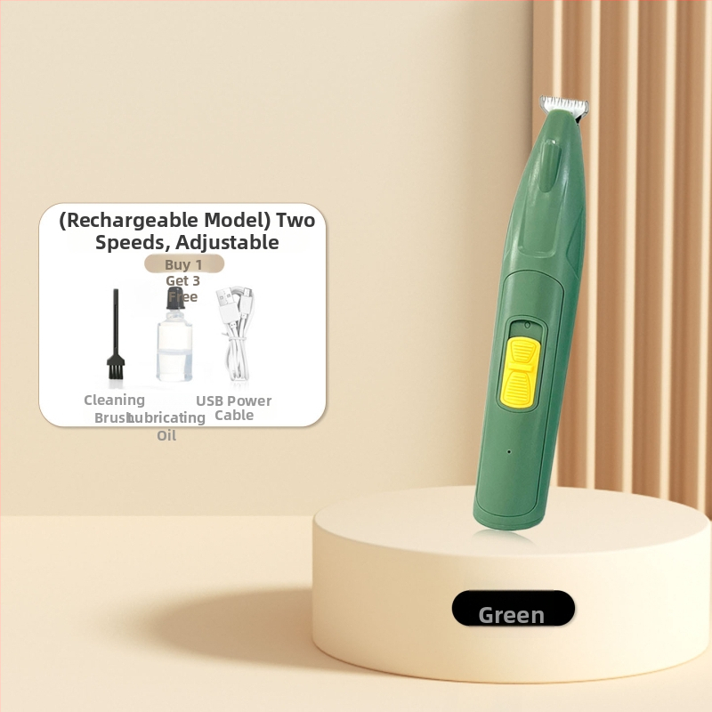 Tuns electric pentru animale de companie – pentru câini și pisici, trimmer pentru păr la labe și șlefuitor de unghii, ABS și oțel inoxidabil