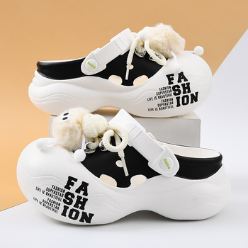 Unisex Crocs-stil papuče s debelim potplatom, EVA gornji dio, Bece, izdanje 2025