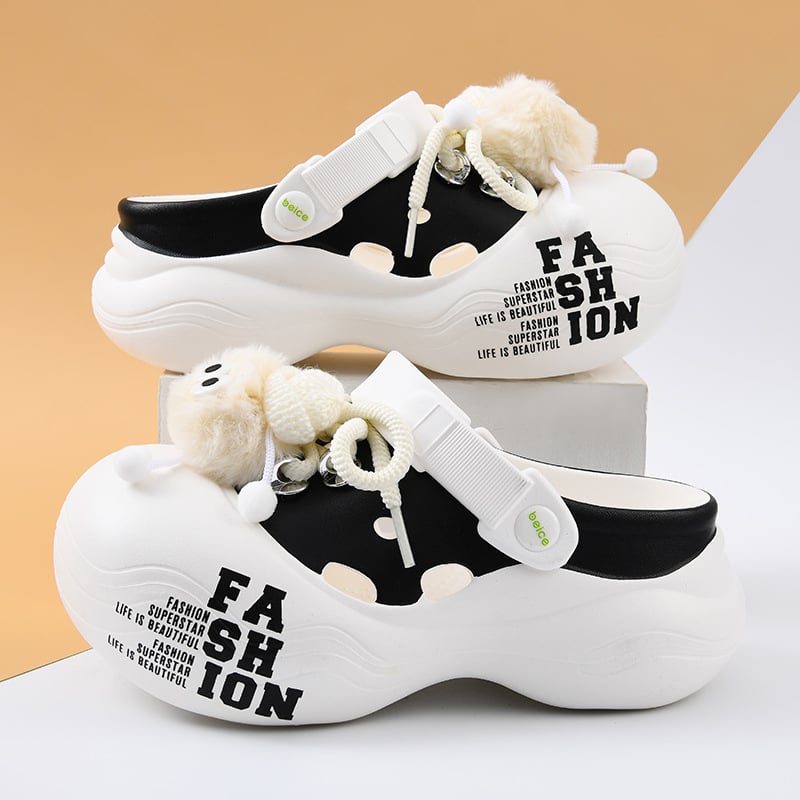 Unisex Crocs-stil papuče s debelim potplatom, EVA gornji dio, Bece, izdanje 2025
