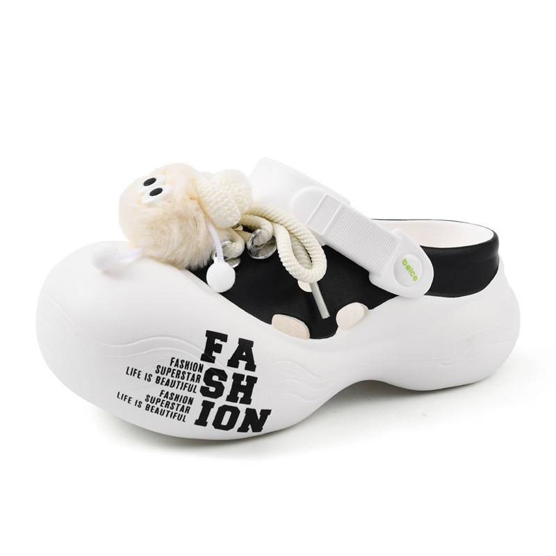 Unisex Crocs-stil papuče s debelim potplatom, EVA gornji dio, Bece, izdanje 2025