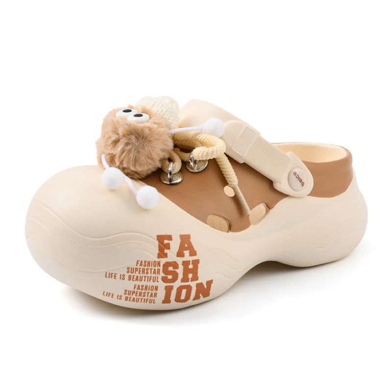 Unisex Crocs-stil papuče s debelim potplatom, EVA gornji dio, Bece, izdanje 2025
