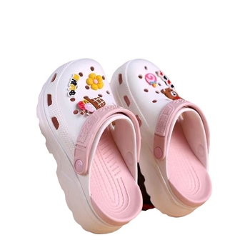 Ženske Crocs-stil papuče, EVA gornji dio i potplat, protuklizne, 6 mm debljina potplata, stražnji remen