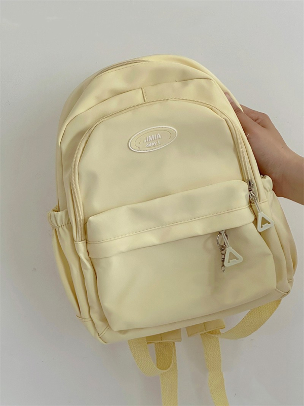 Ruksak u japanskom ins stilu sa sladakim soft-girl dizajnom, unisex, 20–35 L, najlon, kompatibilan s 12-inčnim prijenosnikom